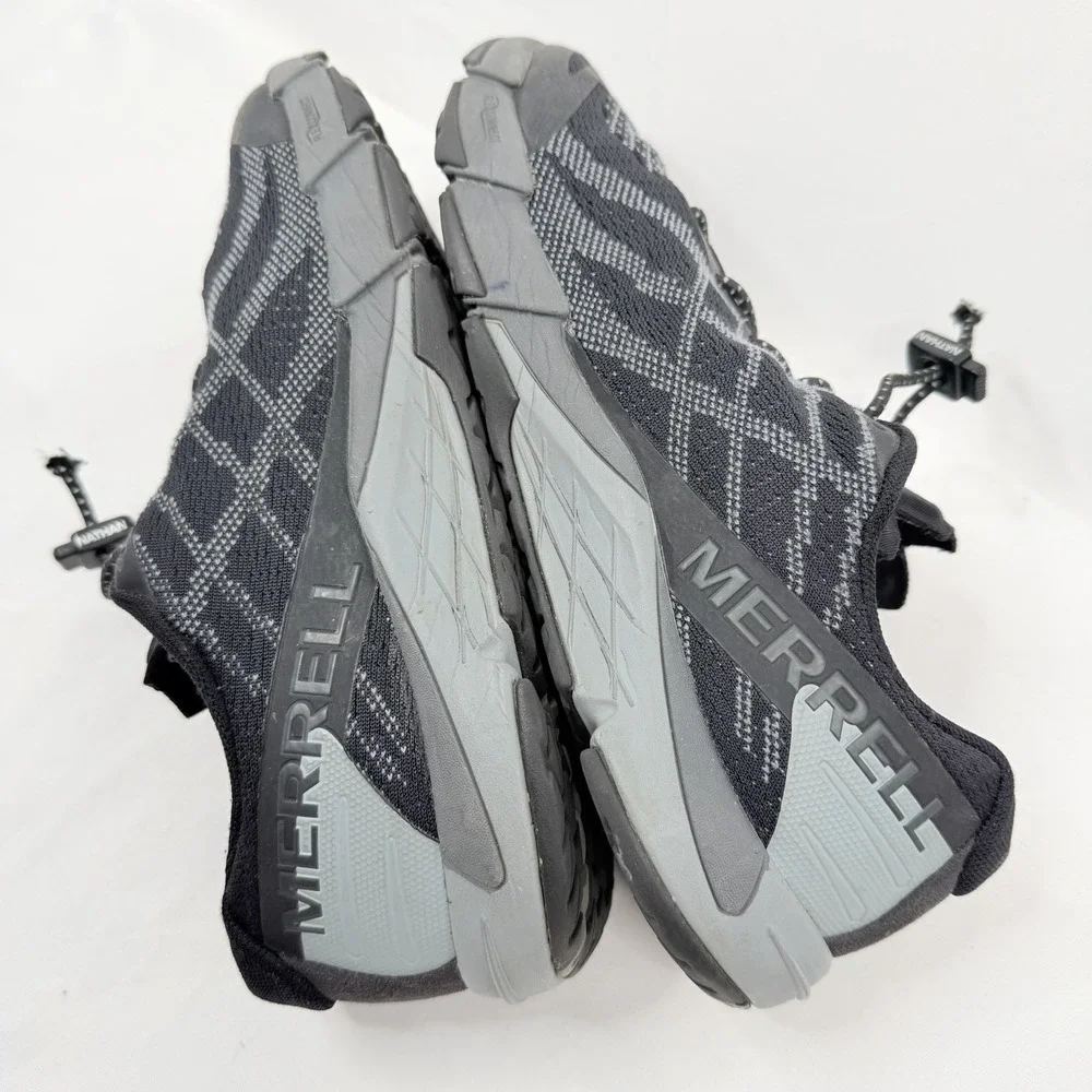 Merrell Bare Access Flex Trail Running Shoes Size 9.5 Black Gray J12608‎